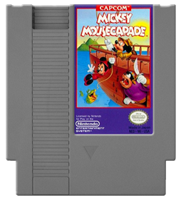 Mickey Mousecapade - Fanart - Cart - Front Image