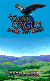 Twin Eagle: Revenge Joe's Brother - Screenshot - Game Title Image