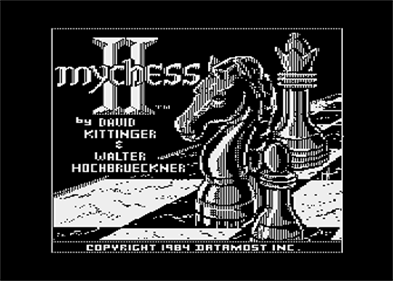 Mychess II - Screenshot - Game Title Image