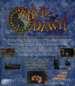Anvil of Dawn - Box - Back Image