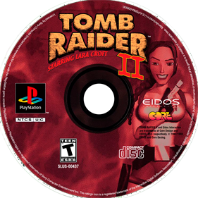 Tomb Raider II - Fanart - Disc Image