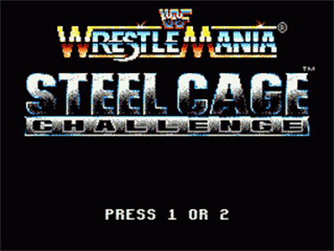 WWF Wrestlemania: Steel Cage Challenge - Screenshot - Game Title Image