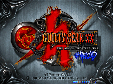 Guilty Gear XX #Reload - Screenshot - Game Title Image