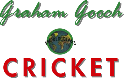 Graham Gooch World Class Cricket: Test Match Special Edition - Clear Logo Image