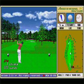 New 3D Golf Simulation: Harukanaru Augusta - Screenshot - Gameplay Image