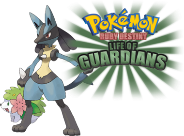 Pokémon Ruby Destiny Life of Guardians - Clear Logo