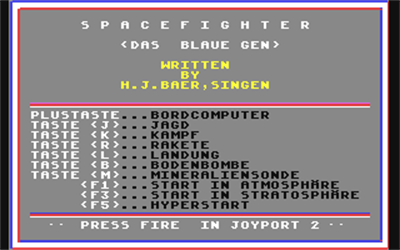 Spacefighter - Screenshot - Game Title Image