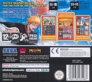 Bleach: The Blade of Fate - Box - Back Image