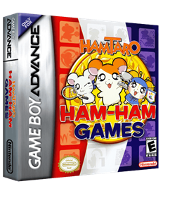 Hamtaro: Ham-Ham Games - Box - 3D Image
