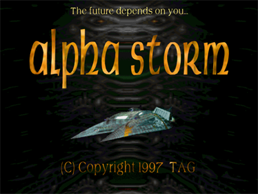 Alpha Storm - Screenshot - Game Title Image