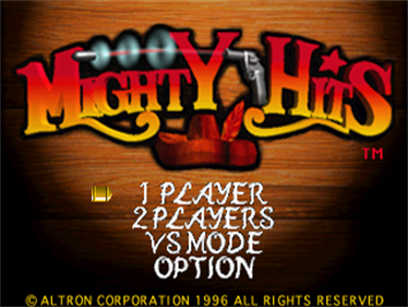 Mighty Hits - Screenshot - Game Title Image