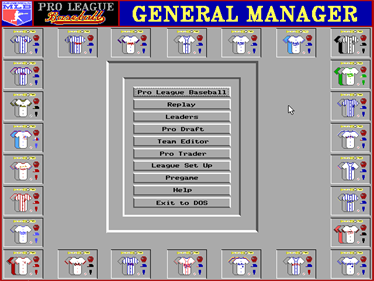 Pro League Baseball - Screenshot - Game Title Image
