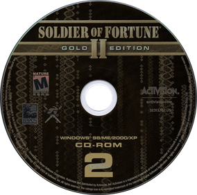 Soldier of Fortune II: Double Helix: Gold Edition - Disc Image