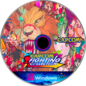 Capcom Fighting Collection - Fanart - Disc Image