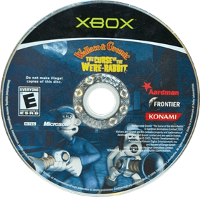 Wallace & Gromit: The Curse of the Were-Rabbit - Disc Image