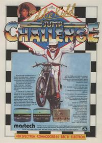 Eddie Kidd Jump Challenge - Advertisement Flyer - Front Image