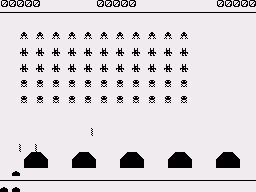 Space Invaders (dk'tronics)