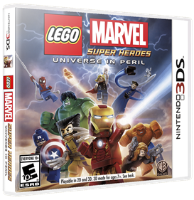 LEGO Marvel Super Heroes: Universe in Peril - Box - 3D Image