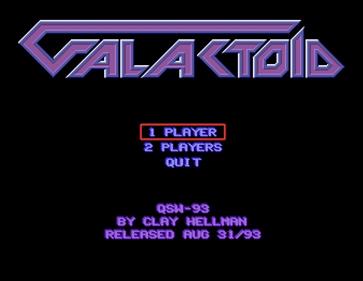 Galactoid - Screenshot - Game Title Image