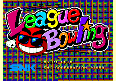 League Bowling - Screenshot - Game Title Image