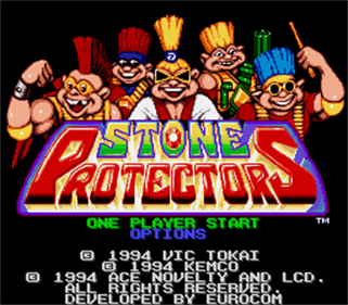 Stone Protectors - Screenshot - Game Title Image