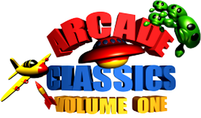 Arcade Classics: Volume One - Clear Logo Image