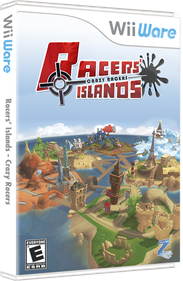 Racers' Islands: Crazy Racers - Box - 3D Image