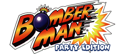 Bomberman Party Edition - Clear Logo Image