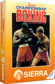 Sierra Championship Boxing - Box - 3D