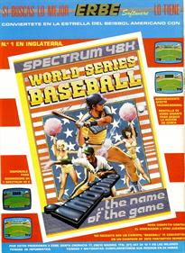 World Series Baseball - Advertisement Flyer - Front Image