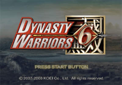 Dynasty Warriors 6 - Screenshot - Game Title Image