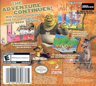 Shrek 2 - Box - Back Image