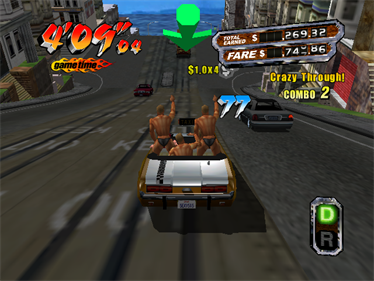 Crazy Taxi 3: High Roller - Screenshot - Gameplay Image