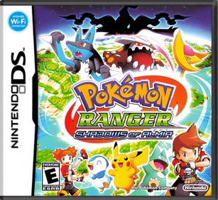 Pokémon Ranger Shadows of Almia - Box - Front - Reconstructed Image
