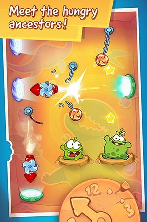 Cut the Rope sequel Time Travel unveiled