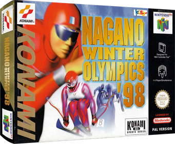 Nagano Winter Olympics '98 - Box - 3D Image