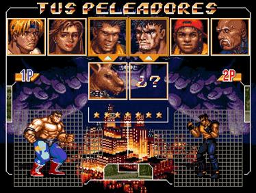 Streets of Rage: Legacy - Screenshot - Game Select Image