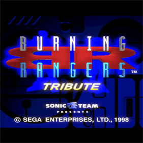 Burning Rangers Tribute - Screenshot - Game Title Image