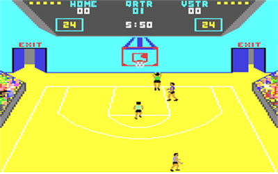 GBA Championship Basketball: Two-on-Two - Screenshot - Gameplay Image
