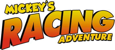 Mickey's Racing Adventure - Clear Logo Image