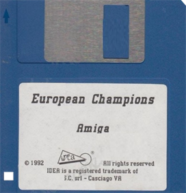 European Champions (Idea) - Disc Image