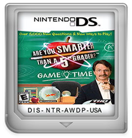 Are You Smarter Than a 5th Grader? Game Time - Fanart - Cart - Front Image