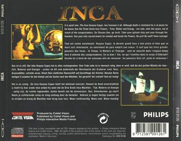 Inca - Box - Back Image