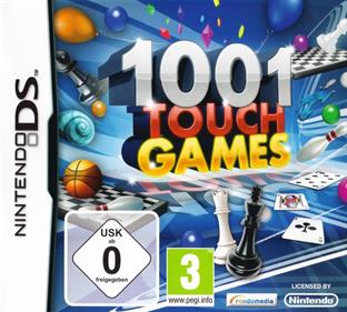 1001 Touch Games - Box - Front Image