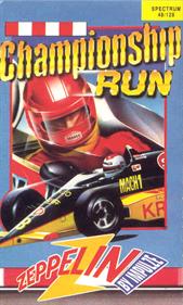 Championship Run - Box - Front Image