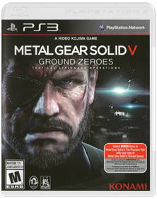 Metal Gear Solid V: Ground Zeroes - Box - Front - Reconstructed Image