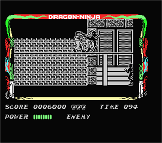 Dragon Ninja - Screenshot - Gameplay