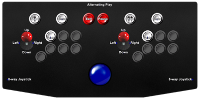 Rompers - Arcade - Controls Information Image