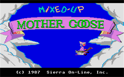 Mixed-Up Mother Goose - Screenshot - Game Title Image