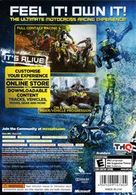 MX vs. ATV Alive - Box - Back Image